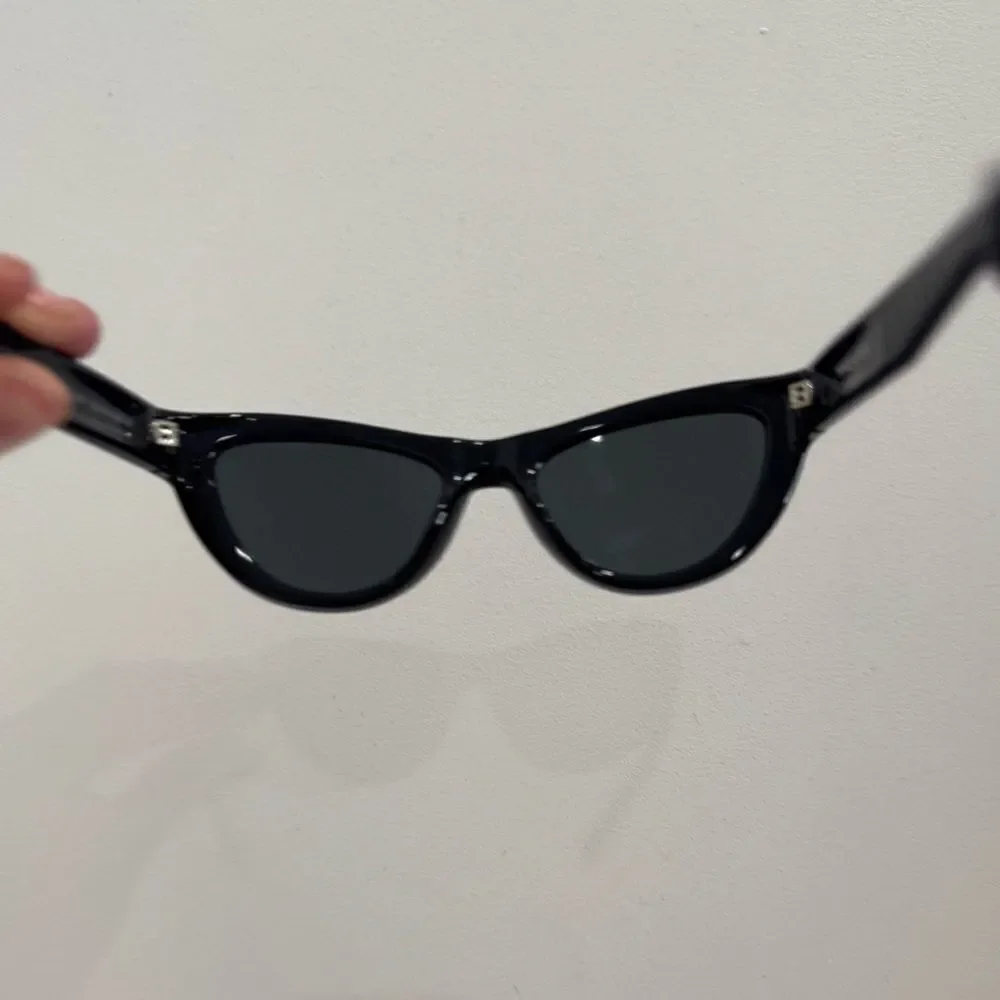 SAINT LAURENT Script Cat Eye Sunglasses, 53mm